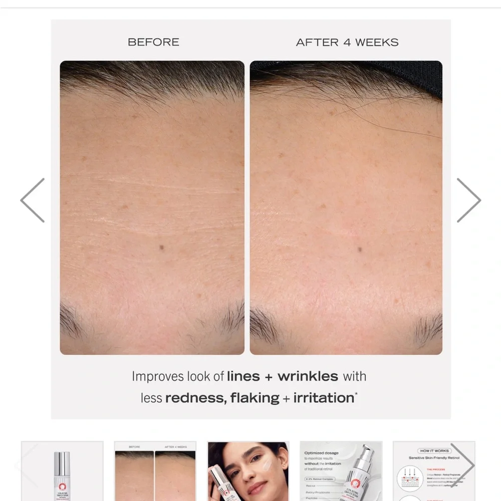 First Aid Beauty New Retinol Line- Eye Cream and Serum - Picture 6 of 13